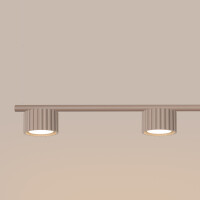 Sollux SL.2702 Kronleuchter AURA 4 taupe Gx53 5