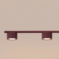 Sollux SL.2703 Kronleuchter AURA 4 burgund Gx53 5