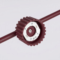 Sollux SL.2703 Kronleuchter AURA 4 burgund Gx53 7