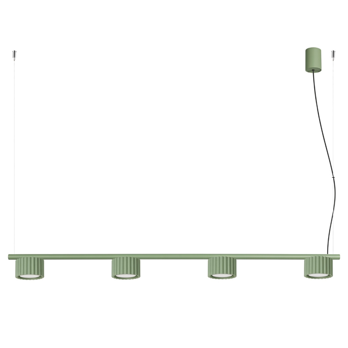 Sollux SL.2706 Kronleuchter AURA 4 salbei Gx53