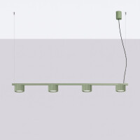 Sollux SL.2706 Kronleuchter AURA 4 salbei Gx53 3