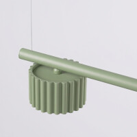 Sollux SL.2706 Kronleuchter AURA 4 salbei Gx53 6