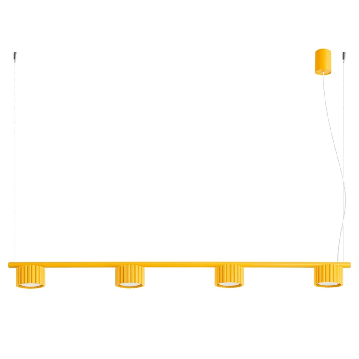 Sollux SL.2707 Kronleuchter AURA 4 gelb Gx53