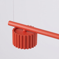 Sollux SL.2708 Kronleuchter AURA 4 rot Gx53 6