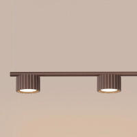 Sollux SL.2709 Kronleuchter AURA 4 braun Gx53 5