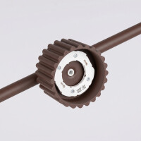 Sollux SL.2709 Kronleuchter AURA 4 braun Gx53 7