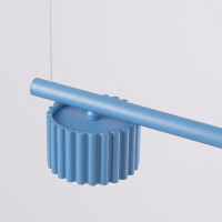 Sollux SL.2710 Kronleuchter AURA 4 himmelblau Gx53 6