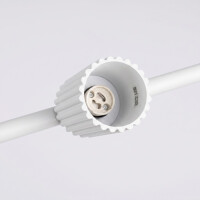 Sollux SL.2711 Kronleuchter KARBON 4 weiß 7
