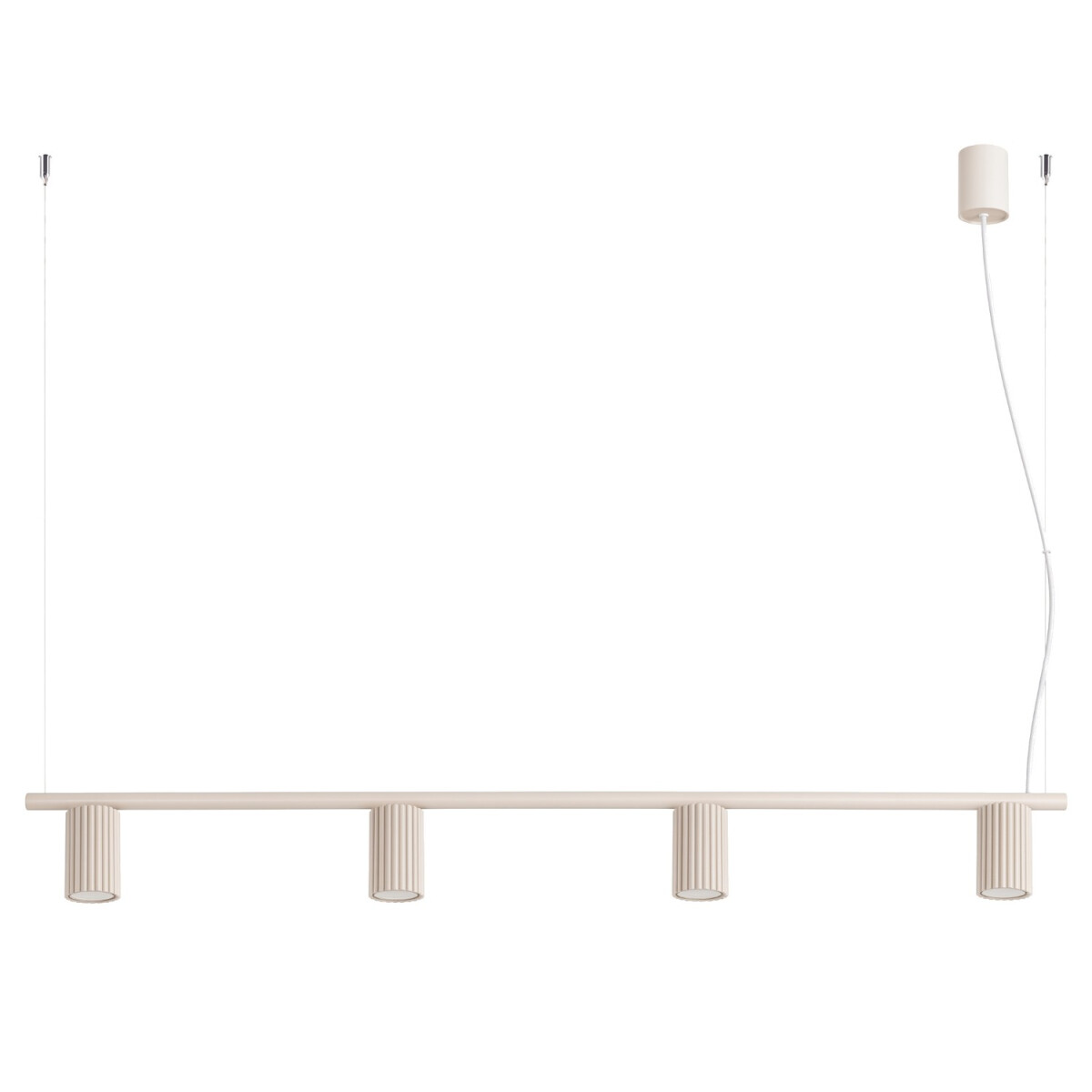 Sollux SL.2713 Kronleuchter KARBON 4 beige
