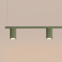 Sollux SL.2714 Kronleuchter KARBON 4 olivgrün 4