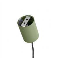 Sollux SL.2714 Kronleuchter KARBON 4 olivgrün 8