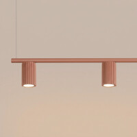 Sollux SL.2715 Kronleuchter KARBON 4 rote ocker 4