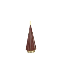 Elle Decoration Boreal S bordeaux LED Kerze 20 cm