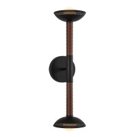 Arden 2-flammige LED-Wandleuchte ALM-ARDEN-LED-2WB-MB