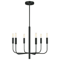Brianna 6-flammige Kronleuchter FE-BRIANNA6-BK