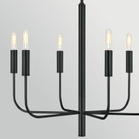 Brianna 6-flammige Kronleuchter FE-BRIANNA6-BK 3