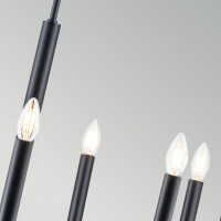 Brianna 9-flammige Kronleuchter FE-BRIANNA9-BK 5