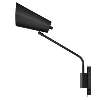 Bray 1-flammige Wandleuchte HK-BRAY-1WB-BK 6