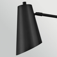 Bray 1-flammige Wandleuchte HK-BRAY-1WB-BK 7