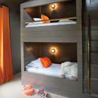 Mercer 1-flammige kleine Wandleuchte HK-MERCER-S-HB 3