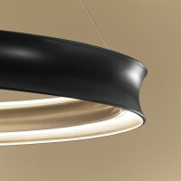 Larousse große LED-Pendelleuchte KL-LAROUSSE-LED-L-BKB