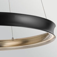 Larousse große LED-Pendelleuchte KL-LAROUSSE-LED-L-BKB