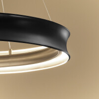 Larousse mittelgroße LED-Pendelleuchte KL-LAROUSSE-LED