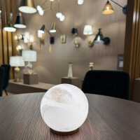 Luna wiederaufladbare LED-Tischleuchte aus Stein  LUNA-TL-S-