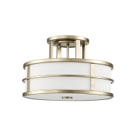 Feiss Deckenleuchte Fusion Messing 3xE27  H:22,9 L:34,3 B:34