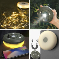 LED Lichterkette, Laterne und Taschenlampe 3 in 1 7