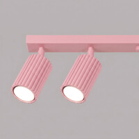 Sollux SL.1938 Deckenleuchte KARBON 6L rosa 5