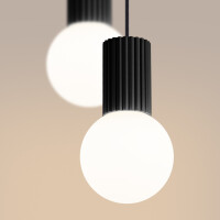 Sollux SL.1972 Pendelleuchte HALO 2P schwarz 4