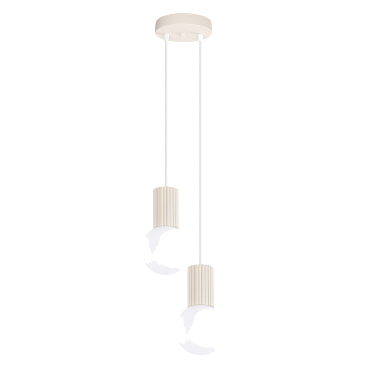 Sollux SL.1973 Pendelleuchte HALO 2P beige