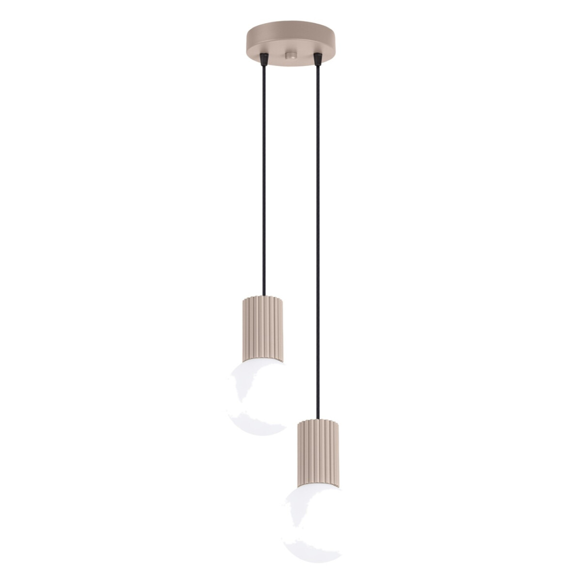 Sollux SL.1978 Pendelleuchte HALO 2P taupe