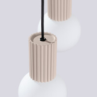 Sollux SL.1978 Pendelleuchte HALO 2P taupe 6