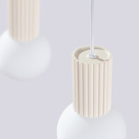 Sollux SL.1983 Pendelleuchte HALO 2L beige 6