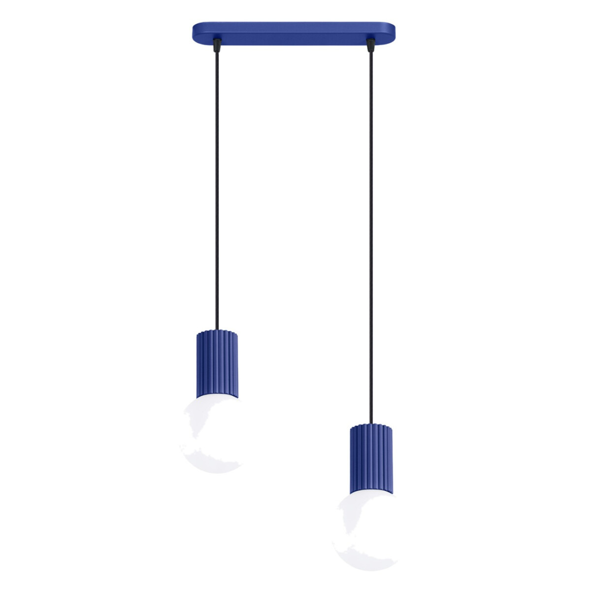 Sollux SL.1987 Pendelleuchte HALO 2L ultramarin