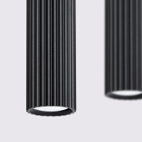 Sollux SL.2003 Pendelleuchte KARBON 4L schwarz 4