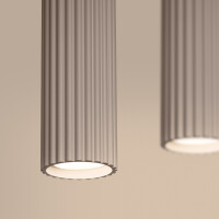 Sollux SL.2007 Pendelleuchte KARBON 4L taupe 5