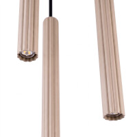 Sollux SL.2038 Pendelleuchte ARCHE 3P taupe 5