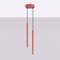Sollux SL.2040 Pendelleuchte ARCHE 2P ockerrot 3