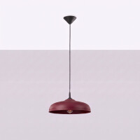 Sollux SL.2063 Pendelleuchte GINA burgund 3