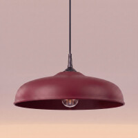 Sollux SL.2063 Pendelleuchte GINA burgund 4