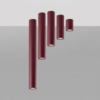 Sollux SL.2069 Deckenleuchte LAGOS 10 burgund 5