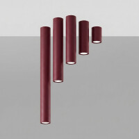 Sollux SL.2075 Deckenleuchte LAGOS 20 burgund 5