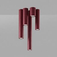 Sollux SL.2075 Deckenleuchte LAGOS 20 burgund 6