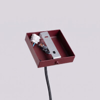 Sollux SL.2081 Pendelleuchte LAGOS 1 burgund 4