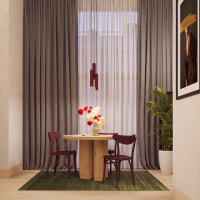 Sollux SL.2082 Pendelleuchte LAGOS 3L burgund 7