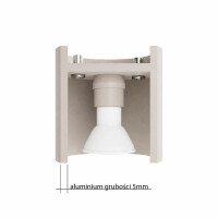 Sollux SL.2092 Wandleuchte ORBIS 1 taupe 7