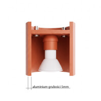 Sollux SL.2093 Deckenleuchte ORBIS 1 ockerrot 7